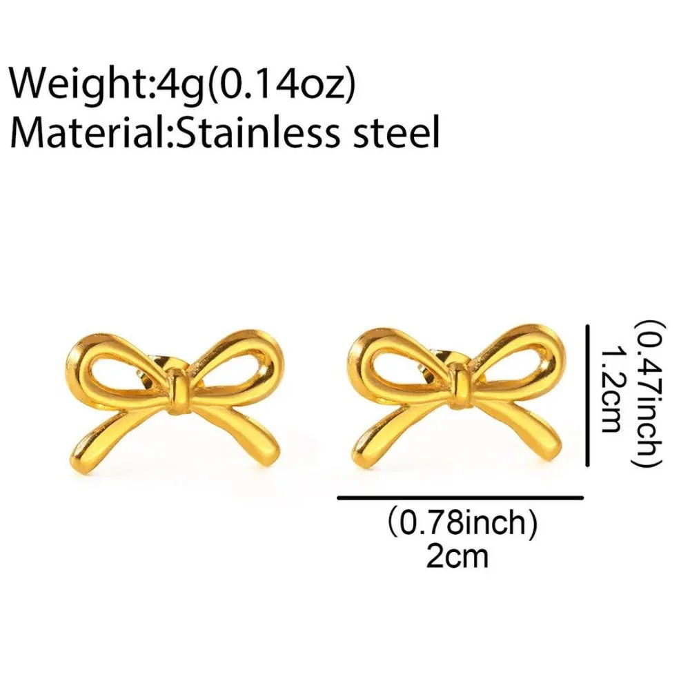 Chuncky Bow Earrings